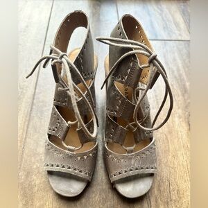 Lucky brand gladiator heels size 8